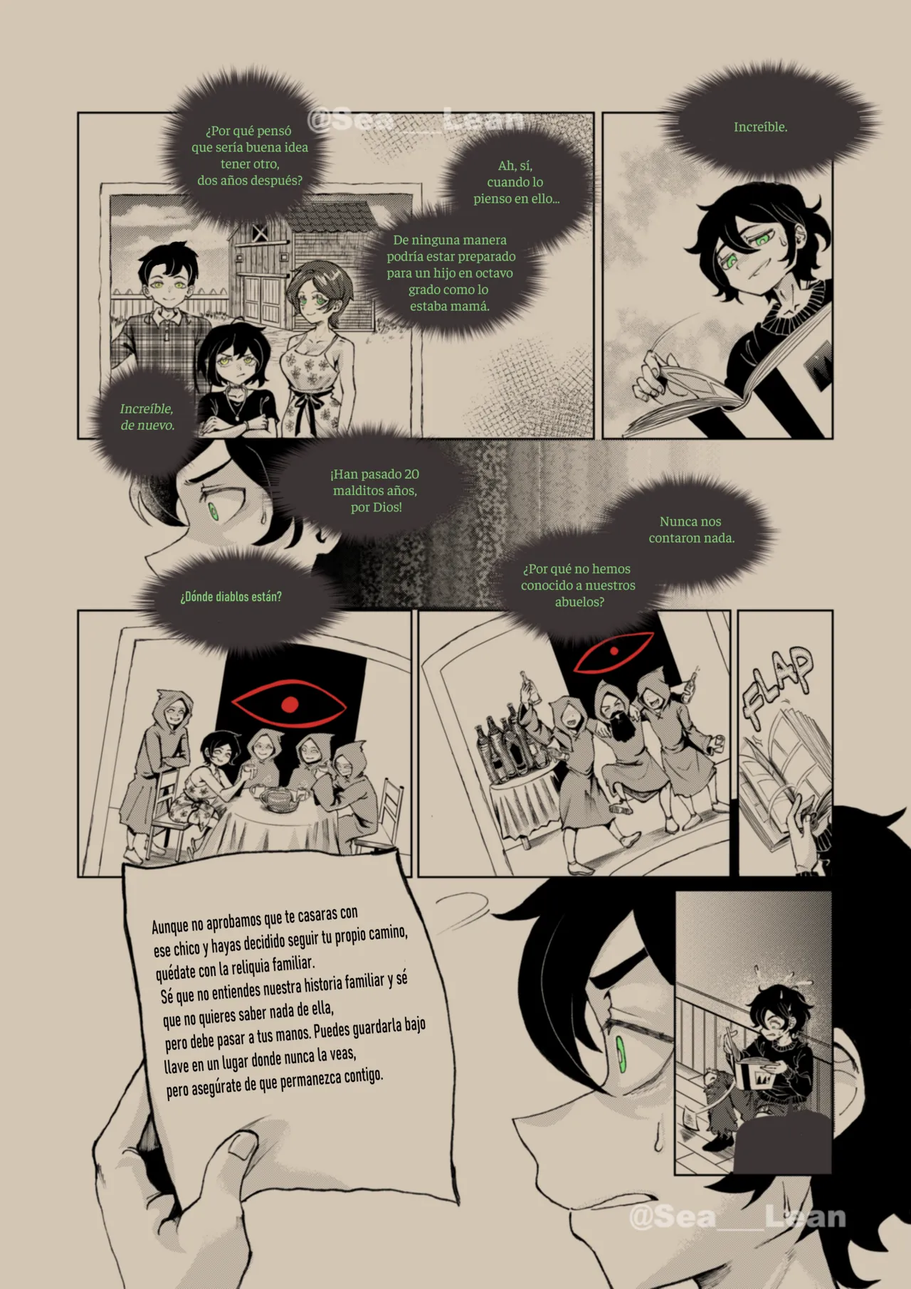 [Sea___Lean] Eyes and Roots(The Coffin of Andy and Leyley) (Spanish) image number 20