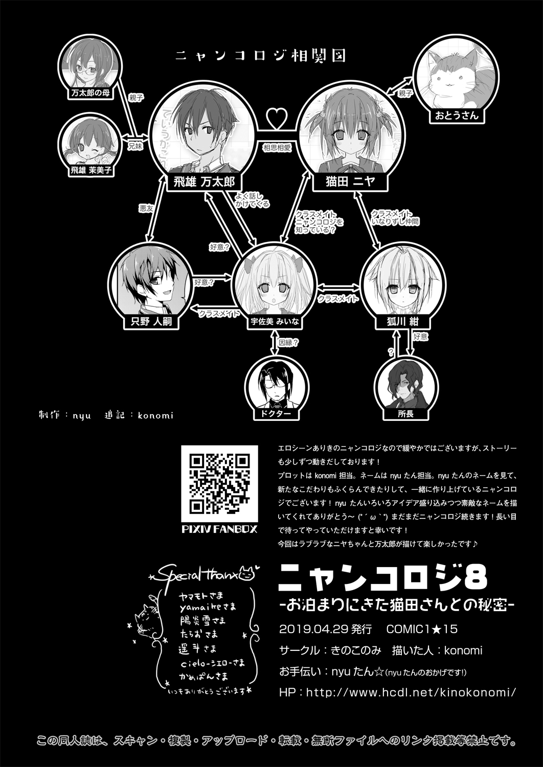 [KINOKONOMI (konomi)] Nyancology 8 -Otomari ni Kita Nekoda-san to no Himitsu- [Digital] 30eme image