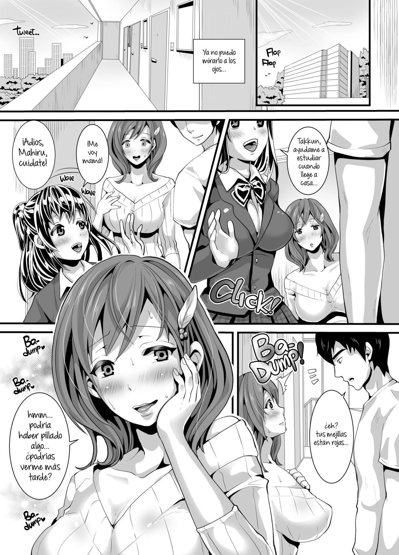 [Studio Daiya (Nemui Neru)] Akogareteita Gokinjo no Eroi Hitozuma ga Nikubenki ni Narita sou ni Kochira o Miteiru. | Una lasciva esposa del vecindario que anhelaba me mira gritando por mi polla [Spanish] [Decensored] [Digital] image number 4