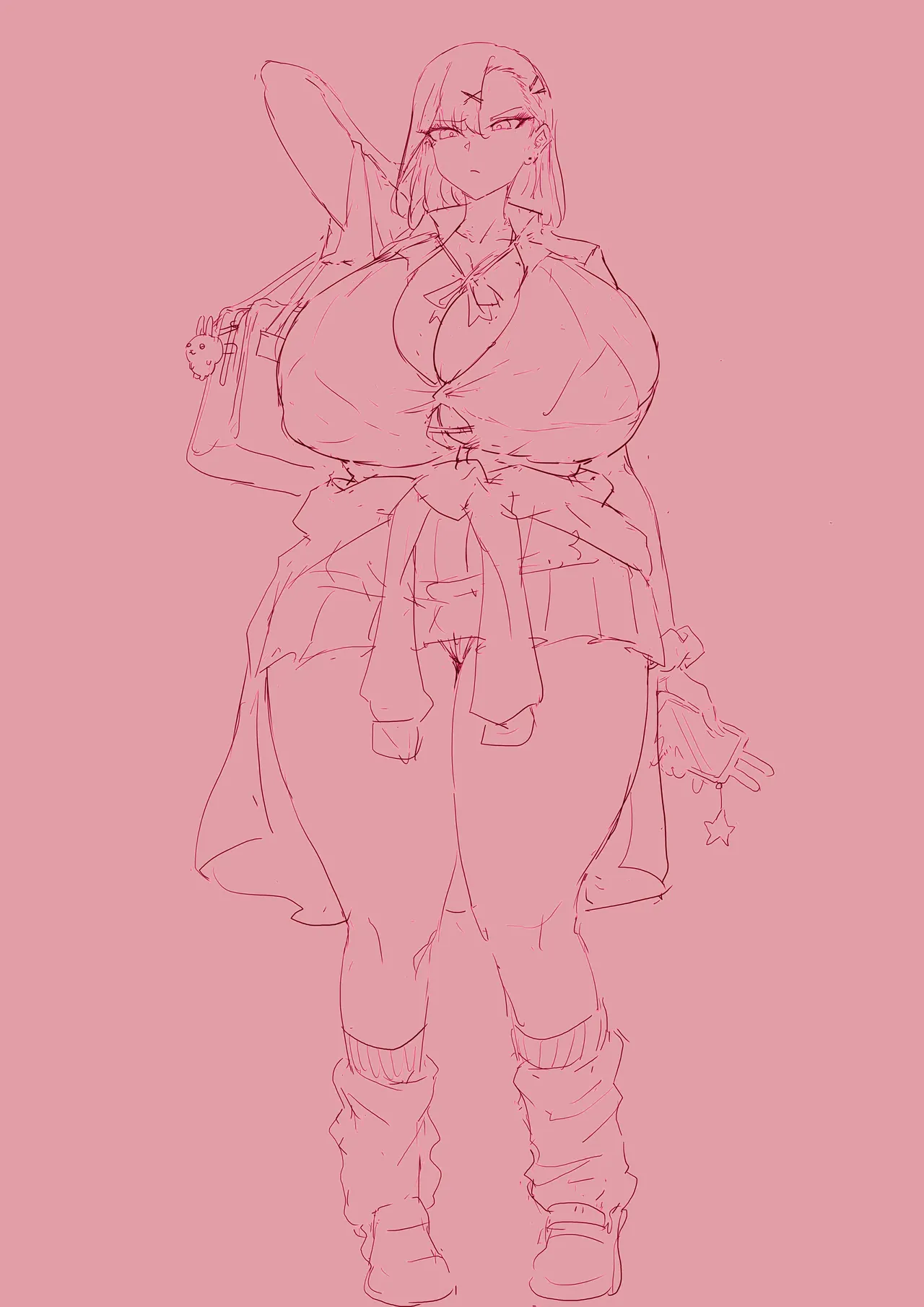 [Anabuki Bouhatei] Bakunyuu Gal no Kakushigoto | 폭유 갸루가 감춘 비밀 [Korean] 画像番号 2