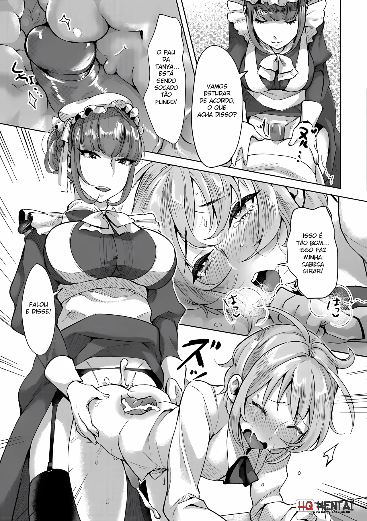 [Omecho] Bocchama no Aibou Maid [Portuguese-BR] [Upscale] image number 15