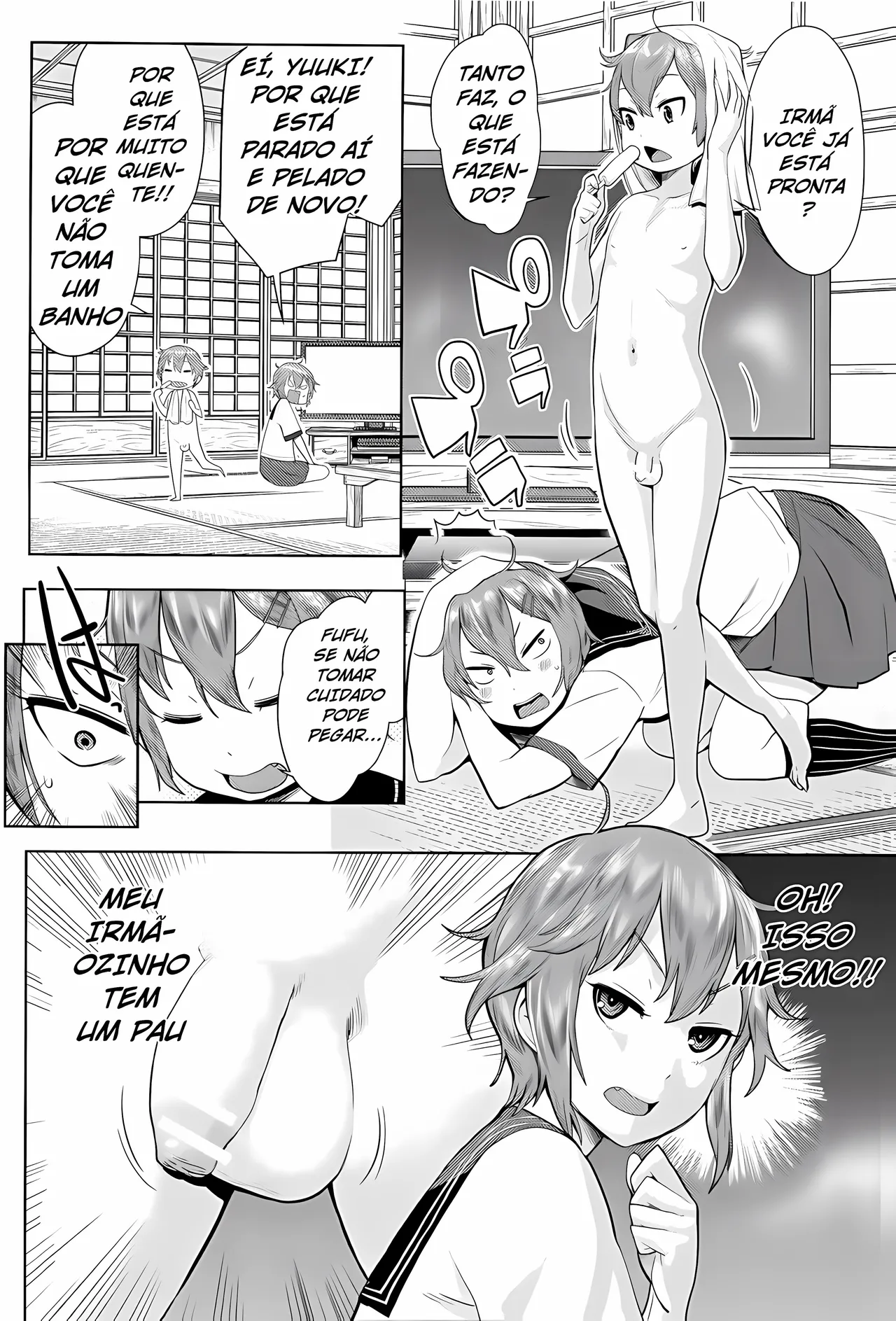 [Agata] OneShota Rape Yajuu Toka Shita Ane [Portuguese-BR] [Upscale] image number 4