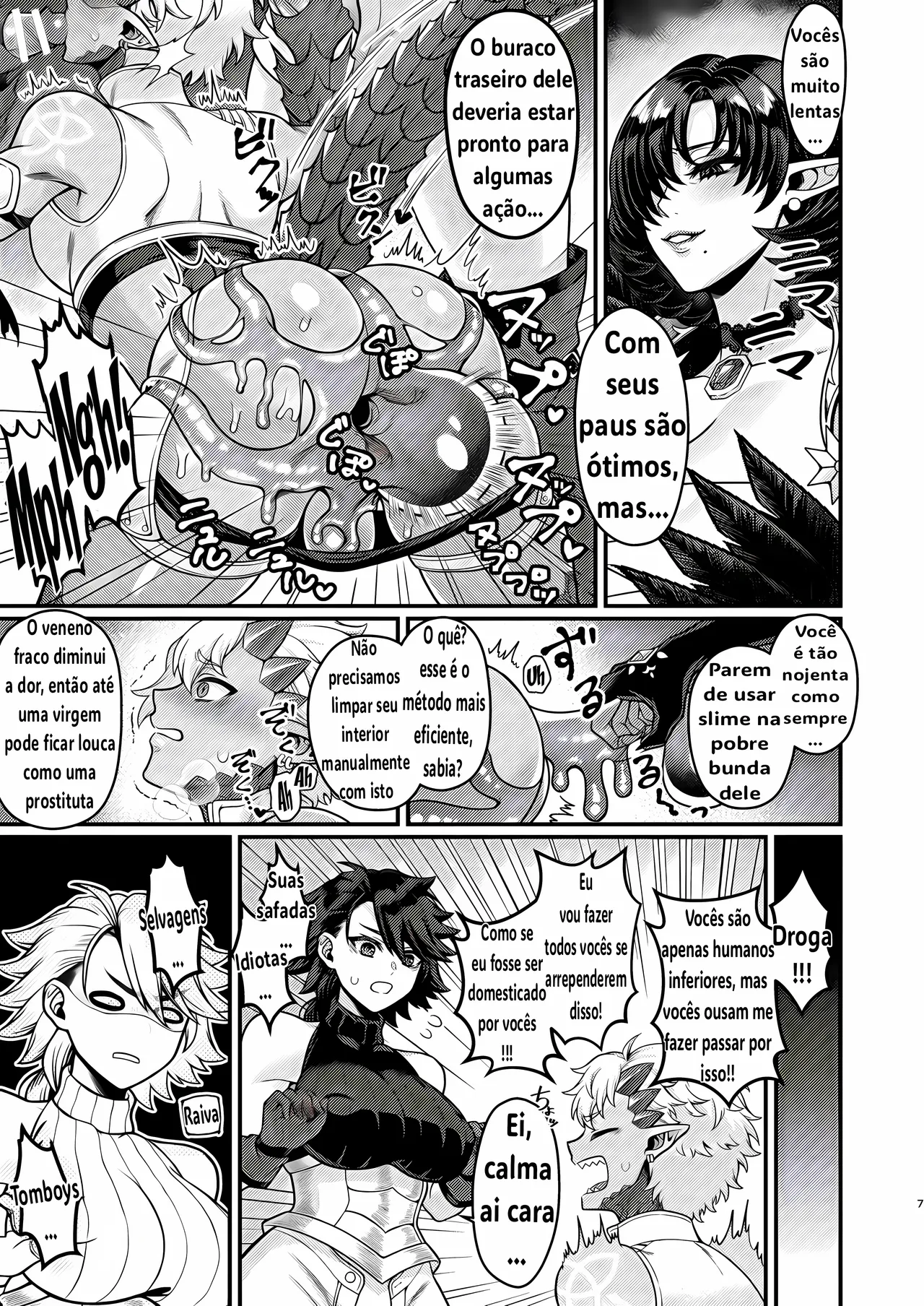 [Teruteru Boudu] Futanari Quartette [Portuguese-BR] [Upscale] 이미지 번호 6