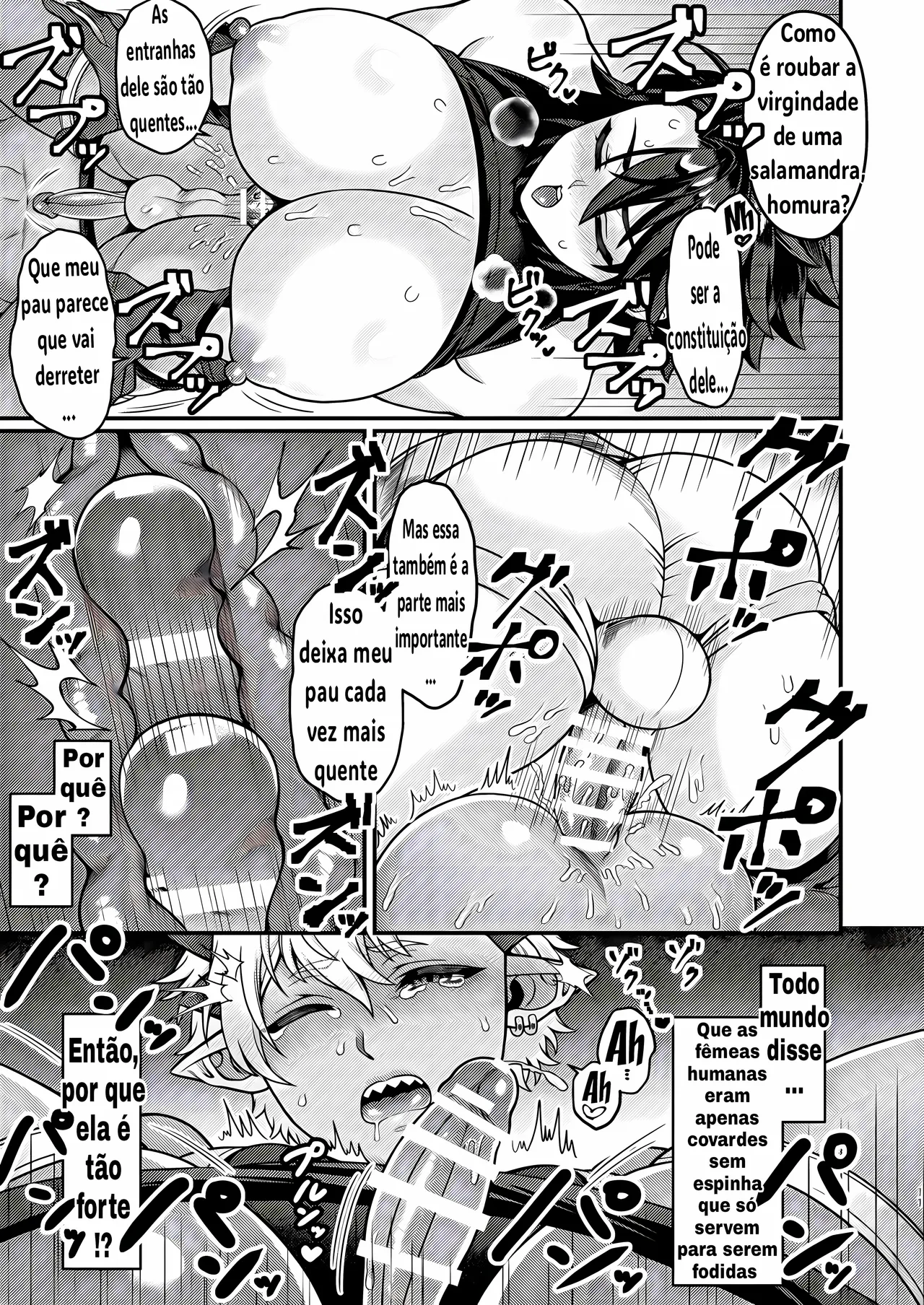 [Teruteru Boudu] Futanari Quartette [Portuguese-BR] [Upscale] 이미지 번호 10