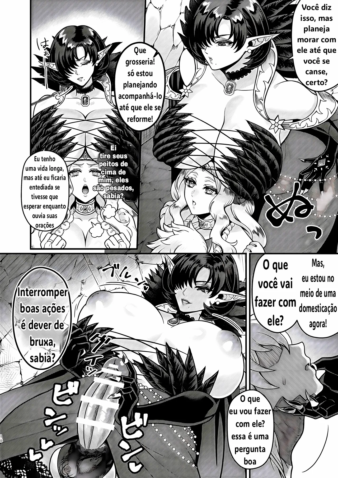 [Teruteru Boudu] Futanari Quartette [Portuguese-BR] [Upscale] 이미지 번호 15