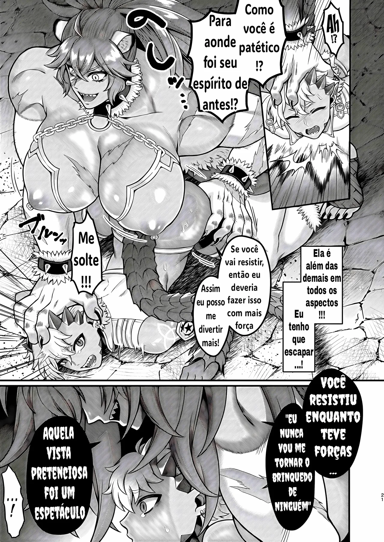 [Teruteru Boudu] Futanari Quartette [Portuguese-BR] [Upscale] 이미지 번호 20