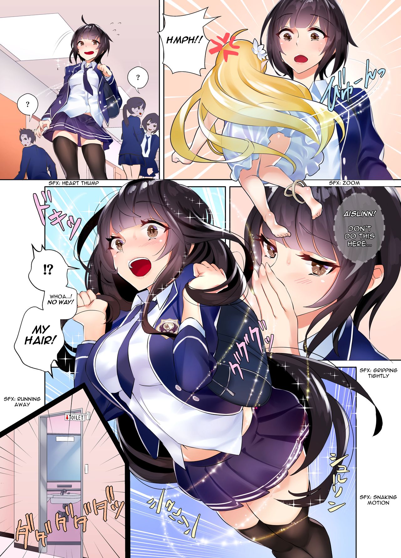 [Finleytennfjord] Jane transforming at school manga 이미지 번호 3