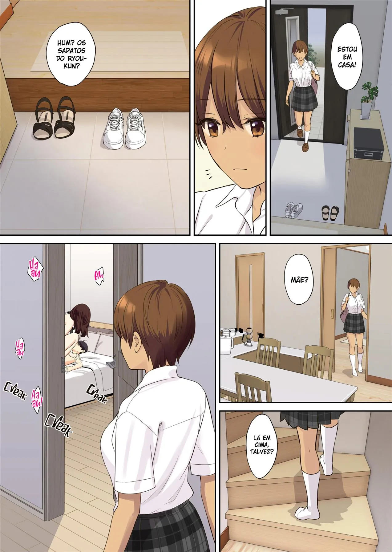 [Oshima Aki] Kanojo no Okaa-san ni Doutei o Ubawareru Hanashi 2 [Portuguese-BR] [Decensored] Bildnummer 21