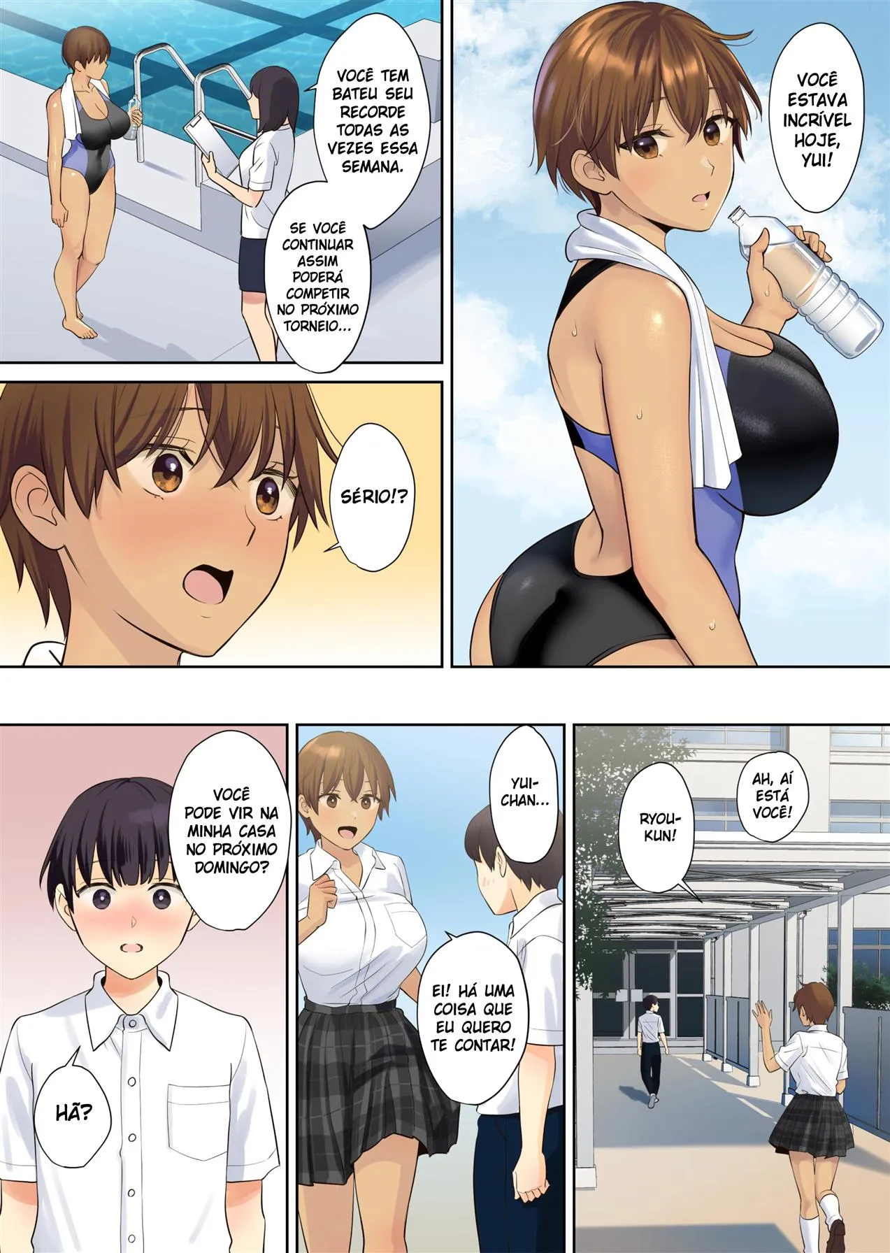[Oshima Aki] Kanojo no Okaa-san ni Doutei o Ubawareru Hanashi 2 [Portuguese-BR] [Decensored] Bildnummer 49