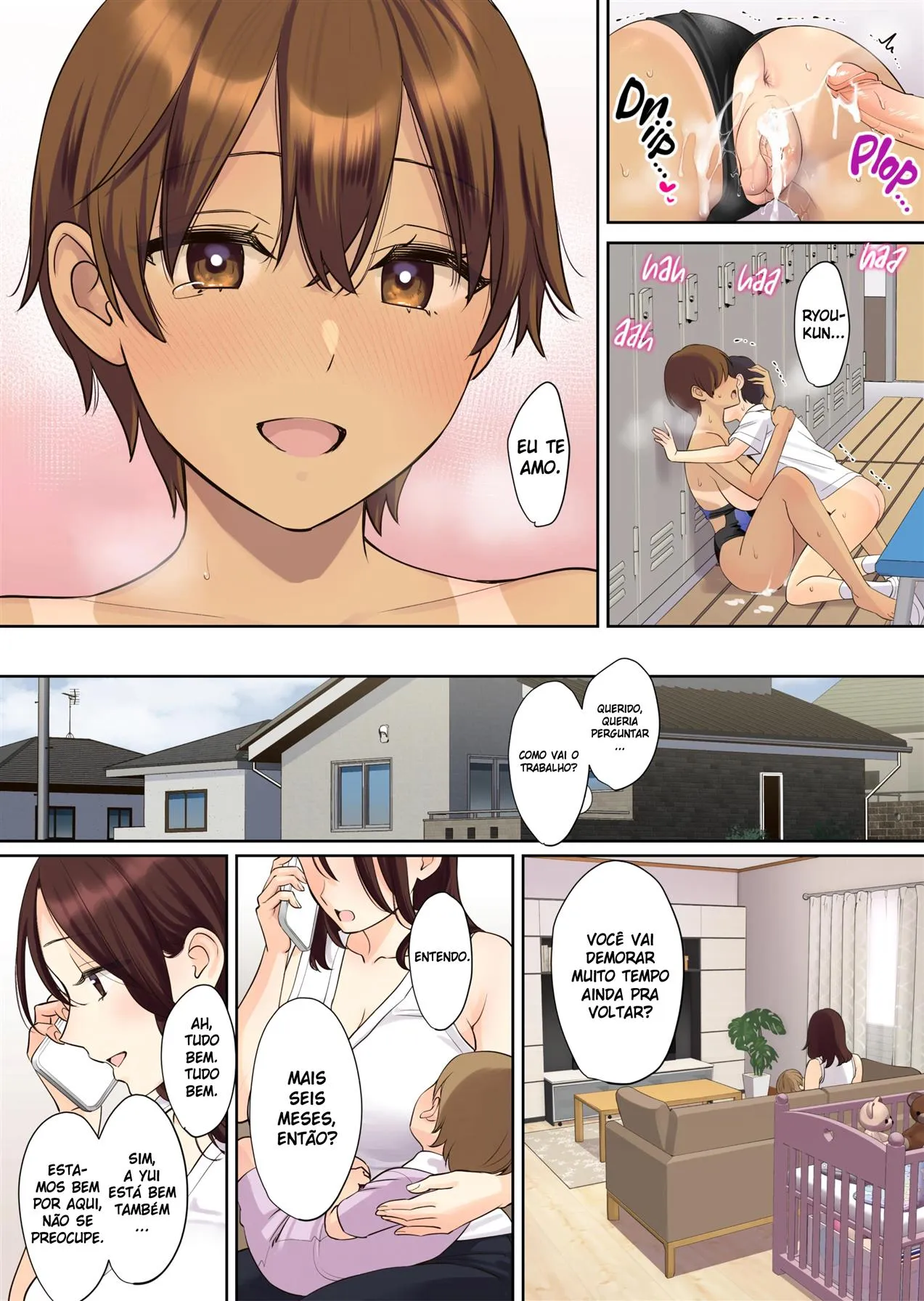 [Oshima Aki] Kanojo no Okaa-san ni Doutei o Ubawareru Hanashi 2 [Portuguese-BR] [Decensored] Bildnummer 67