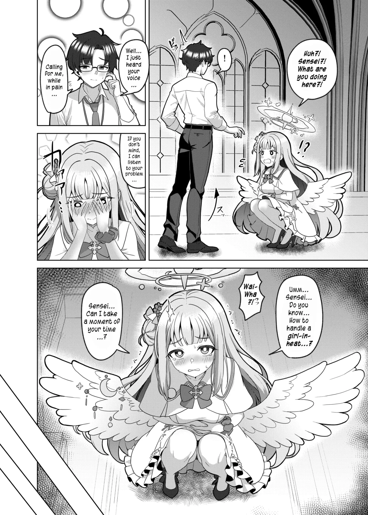 [Mimizuki Mimiduku. (Lionneko)] Kivotos no Hatsujouki Mika no Baai | The Case of Mika-in-Heat in Kivotos. (Blue Archive) [English] [DeppoTL] [Digital] Bildnummer 8