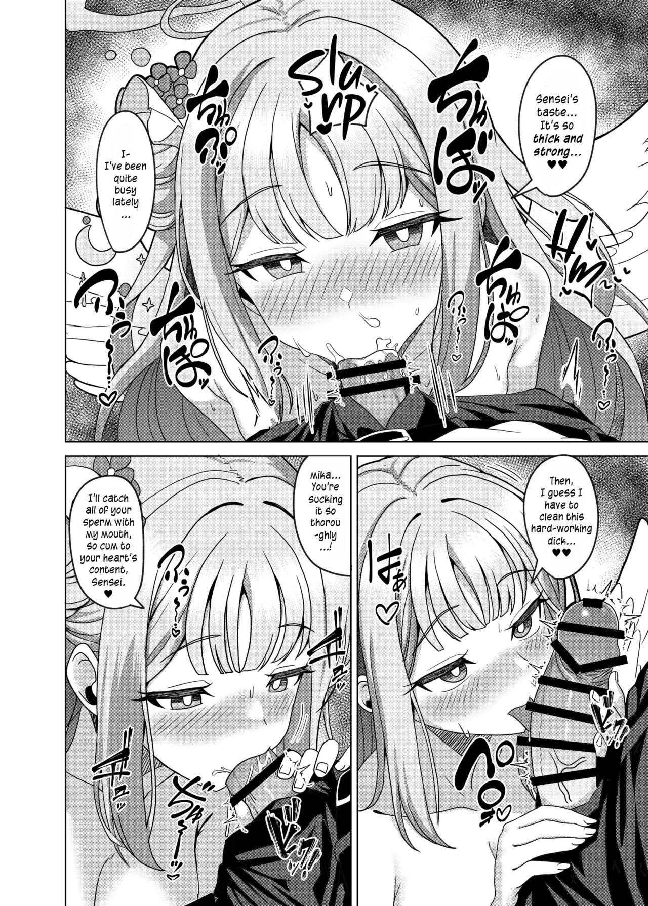 [Mimizuki Mimiduku. (Lionneko)] Kivotos no Hatsujouki Mika no Baai | The Case of Mika-in-Heat in Kivotos. (Blue Archive) [English] [DeppoTL] [Digital] Bildnummer 16