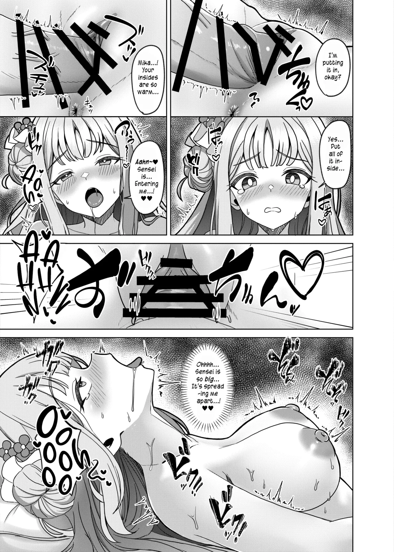 [Mimizuki Mimiduku. (Lionneko)] Kivotos no Hatsujouki Mika no Baai | The Case of Mika-in-Heat in Kivotos. (Blue Archive) [English] [DeppoTL] [Digital] Bildnummer 19