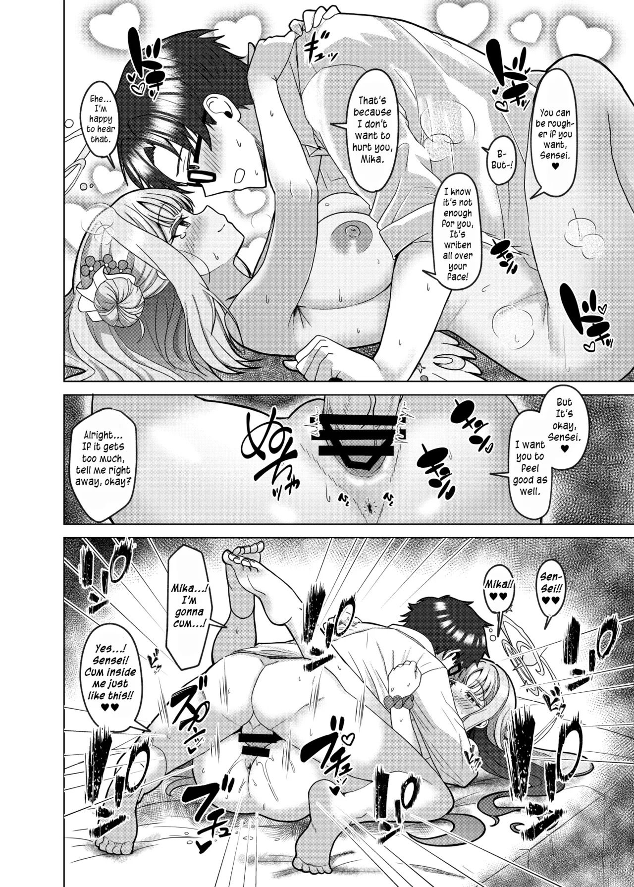 [Mimizuki Mimiduku. (Lionneko)] Kivotos no Hatsujouki Mika no Baai | The Case of Mika-in-Heat in Kivotos. (Blue Archive) [English] [DeppoTL] [Digital] Bildnummer 22