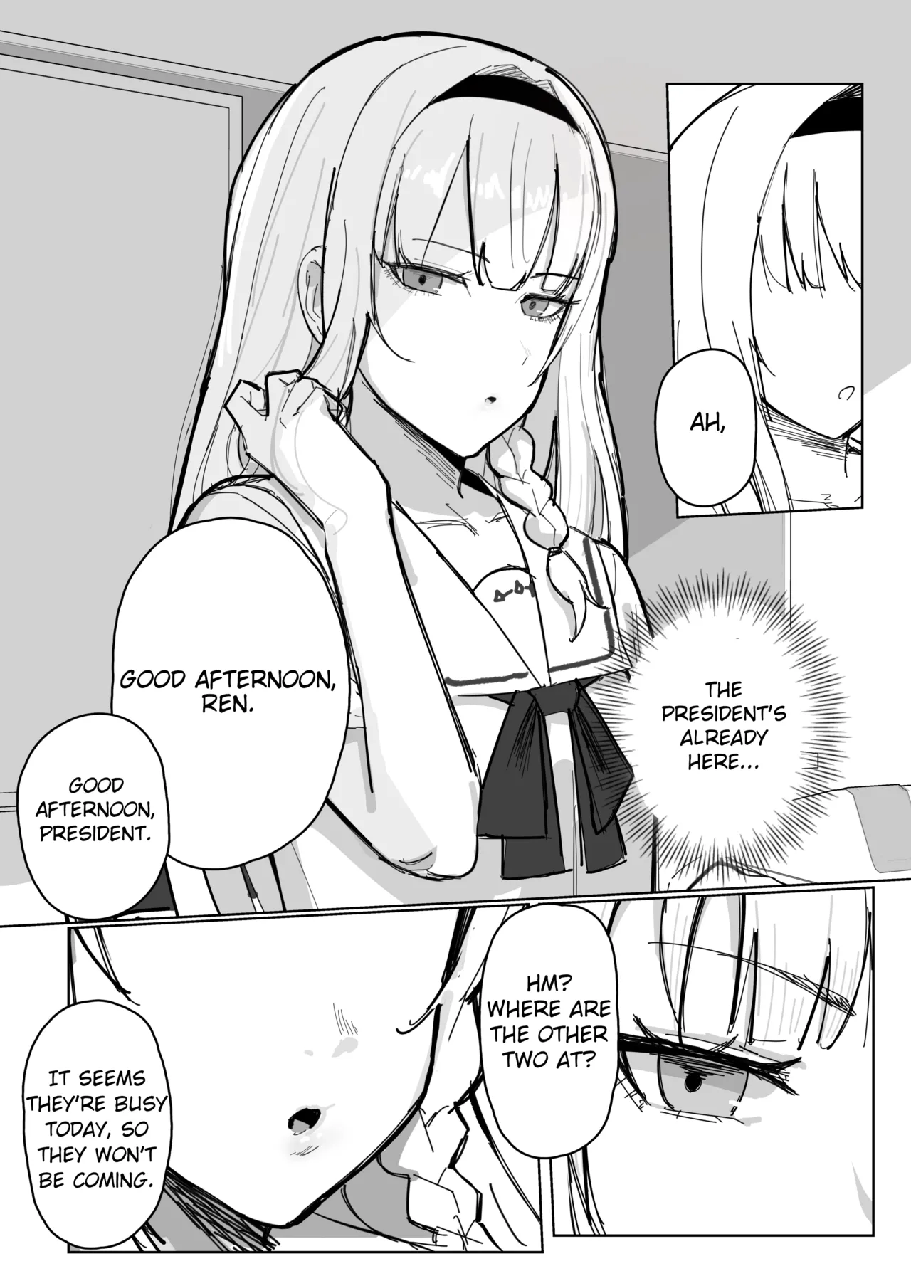 Having Free Use of The President with a Perception Blocking App 画像番号 8