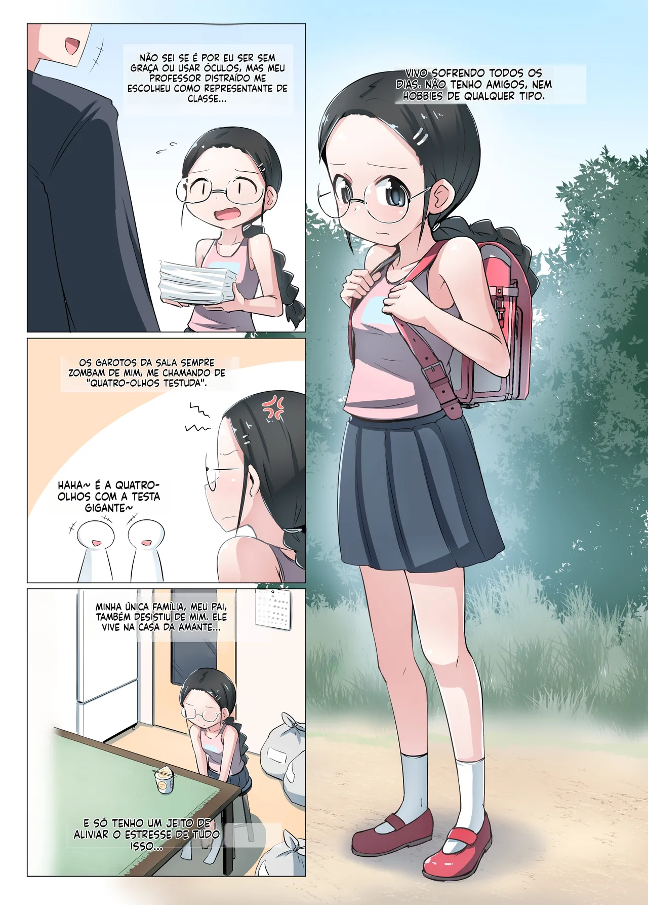 [Ochikonium (Terada Ochiko)] Kyodai Kaijuu Deko Megane [Portuguese-BR] Bildnummer 2