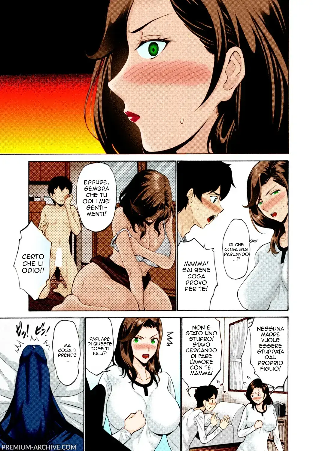 [Nishikawa Kou] Kaa-san ga Sasete Kurenai kara! | Perchè Mia Madre non Me lo Permetteva! (COMIC Momohime DEEPEST Vol. 001) [Italian] [Digital] [Colorized] Bildnummer 3