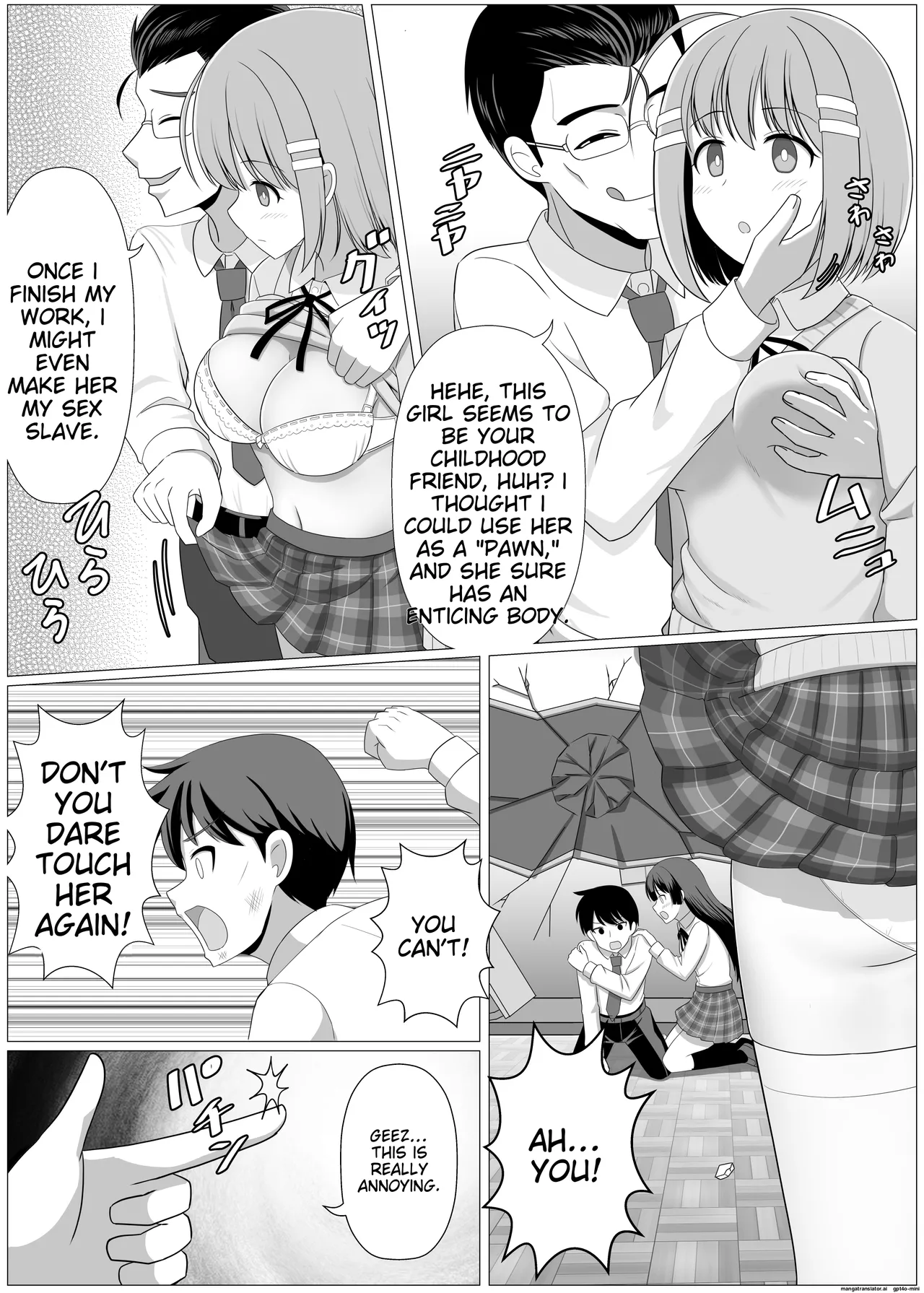 [SeiroA] Nouryoku Battle-kei Manga de Osananajimi ga Teki ni Ayatsurareru Hanashi [MTL] image number 3