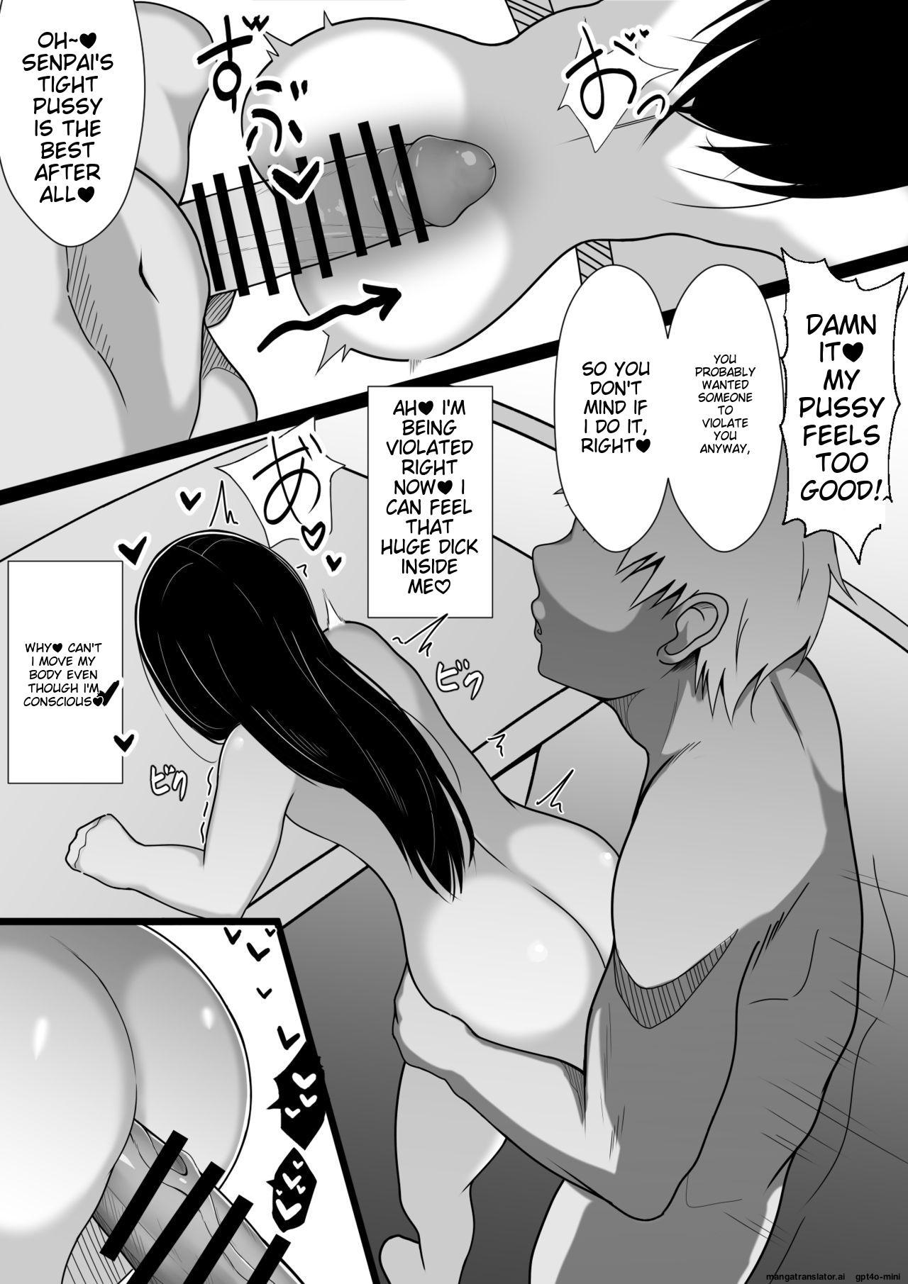 [Asakatsu_(Asakatsu_Teishoku)]_Nakayoshi_datta_Senpai_o_Suimin_de_Onahole_ni_suru! [MTL] image number 27