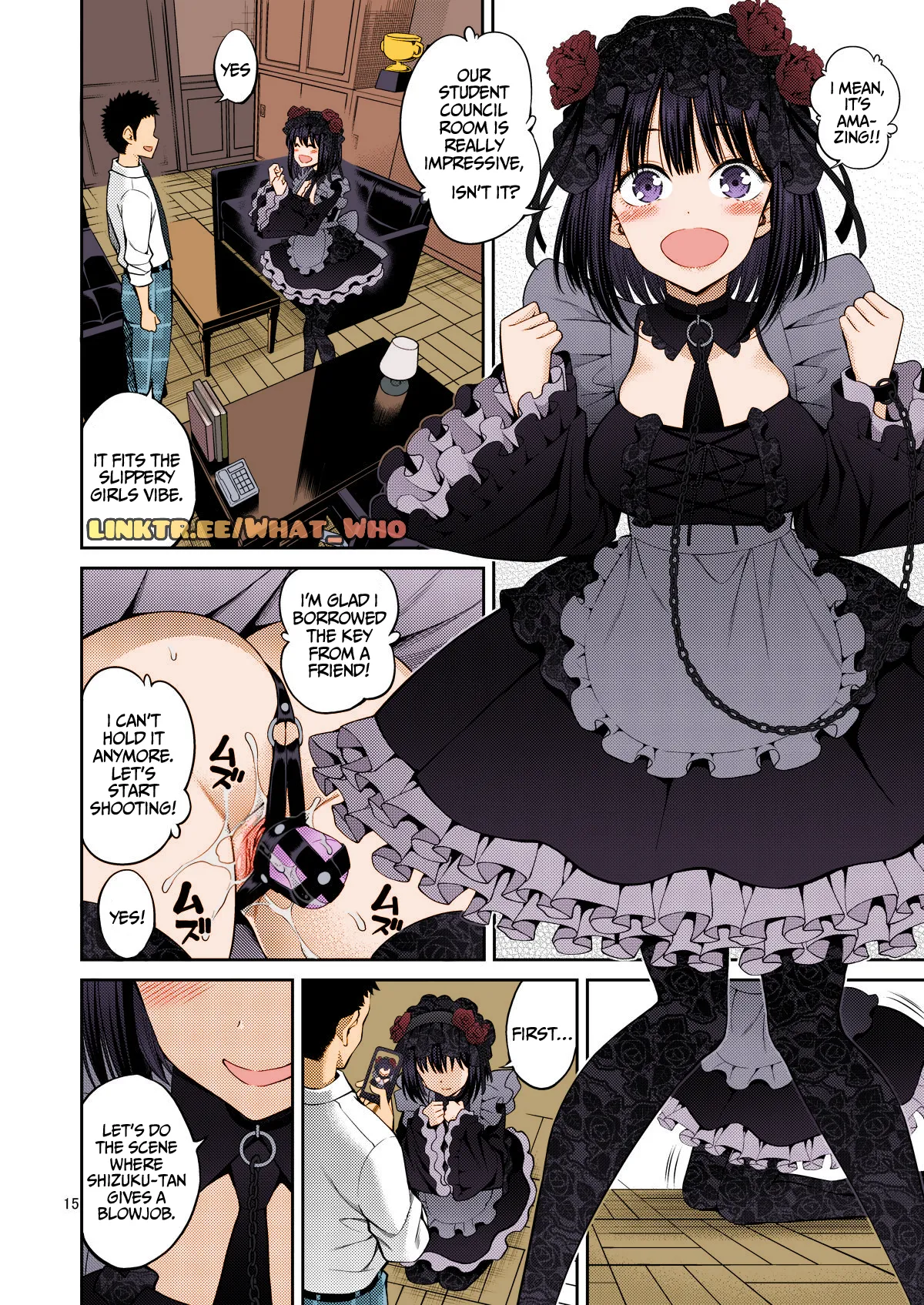 [Popochichi (Yahiro Pochi)] Sono Bisque Doll wa H o Suru 2 (Sono Bisque Doll wa Koi o Suru) [Англійська] [Hornypanas] [Colorized] [What Who] [Decensored] [Digital] image number 15