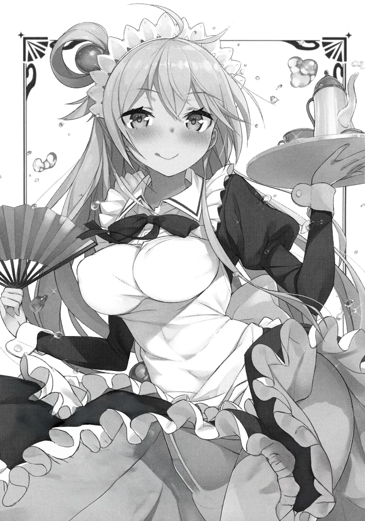 (COMIC1☆11) [High Tech Pen Case (Tam-U)] Kono Da-Maid to Mitsudan o! | Таємна розмова з цією недолугою служницею! (Kono Subarashii Sekai ni Syukufuku o!)  [Ukrainian] [Мрія] 이미지 번호 2