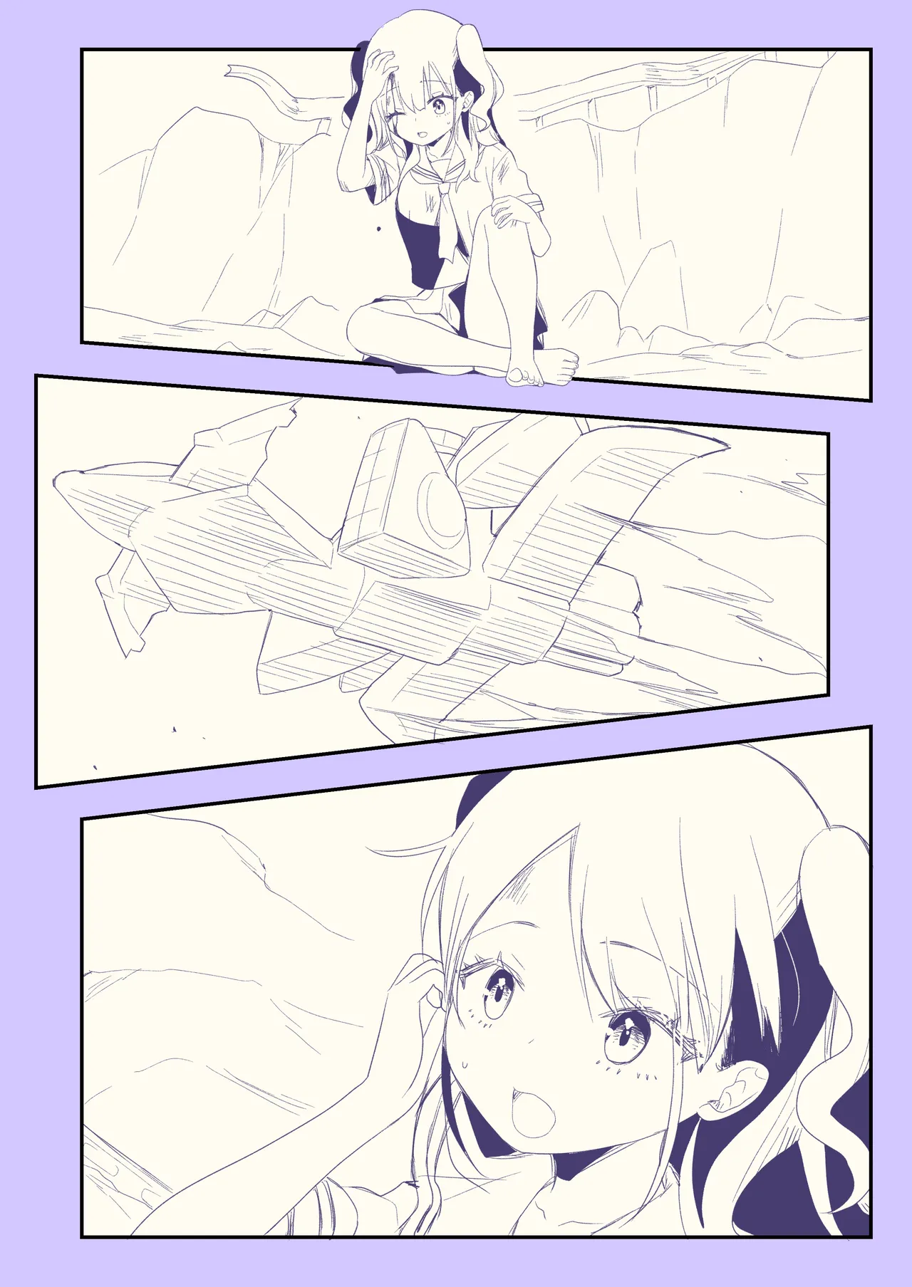 [Berry!16 (Saki Chisuzu)] Mujuryoku Hadashi de Fuwafuwa Onanii - Kidou Houki Oshi Haitoubehha image number 4