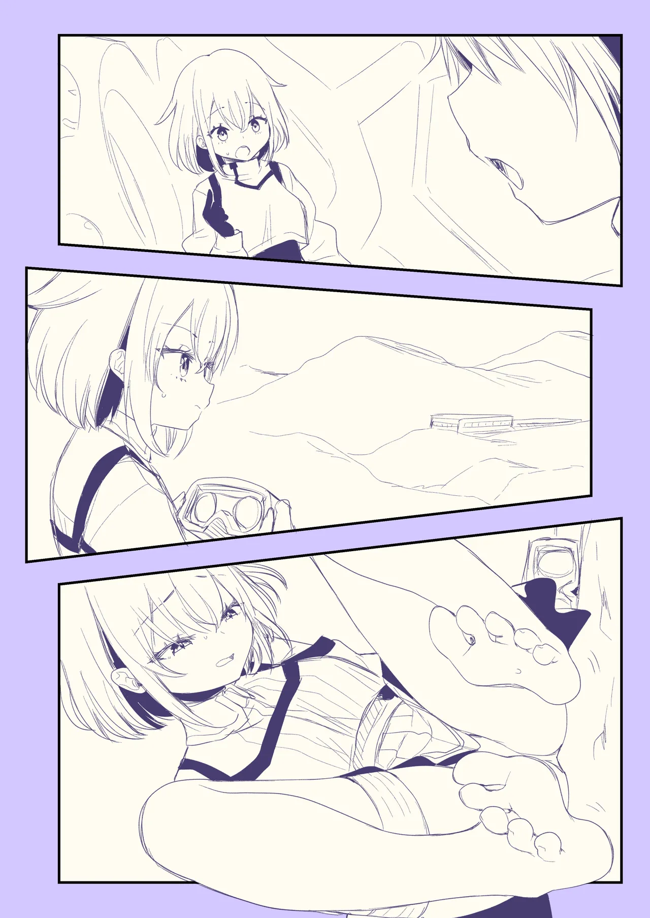 [Berry!16 (Saki Chisuzu)] Mujuryoku Hadashi de Fuwafuwa Onanii - Kidou Houki Oshi Haitoubehha image number 25