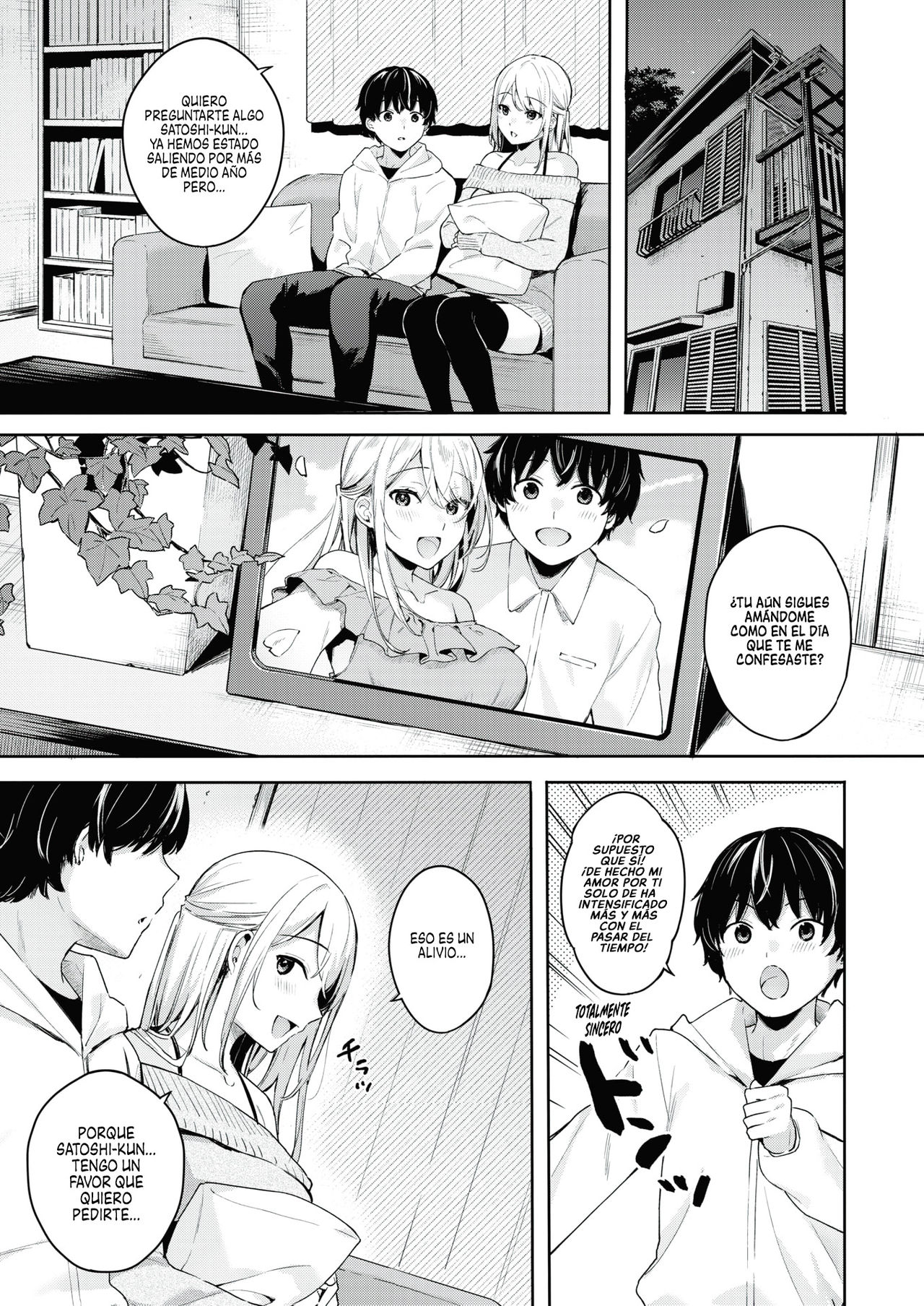 [Bekotarou] Shojo to Kanojo to Netorare to | La Virgen, la Novia y el NTR (COMIC Kairakuten BEAST 2021-04) [NekoCreme] [Spanish] [Digital] image number 3