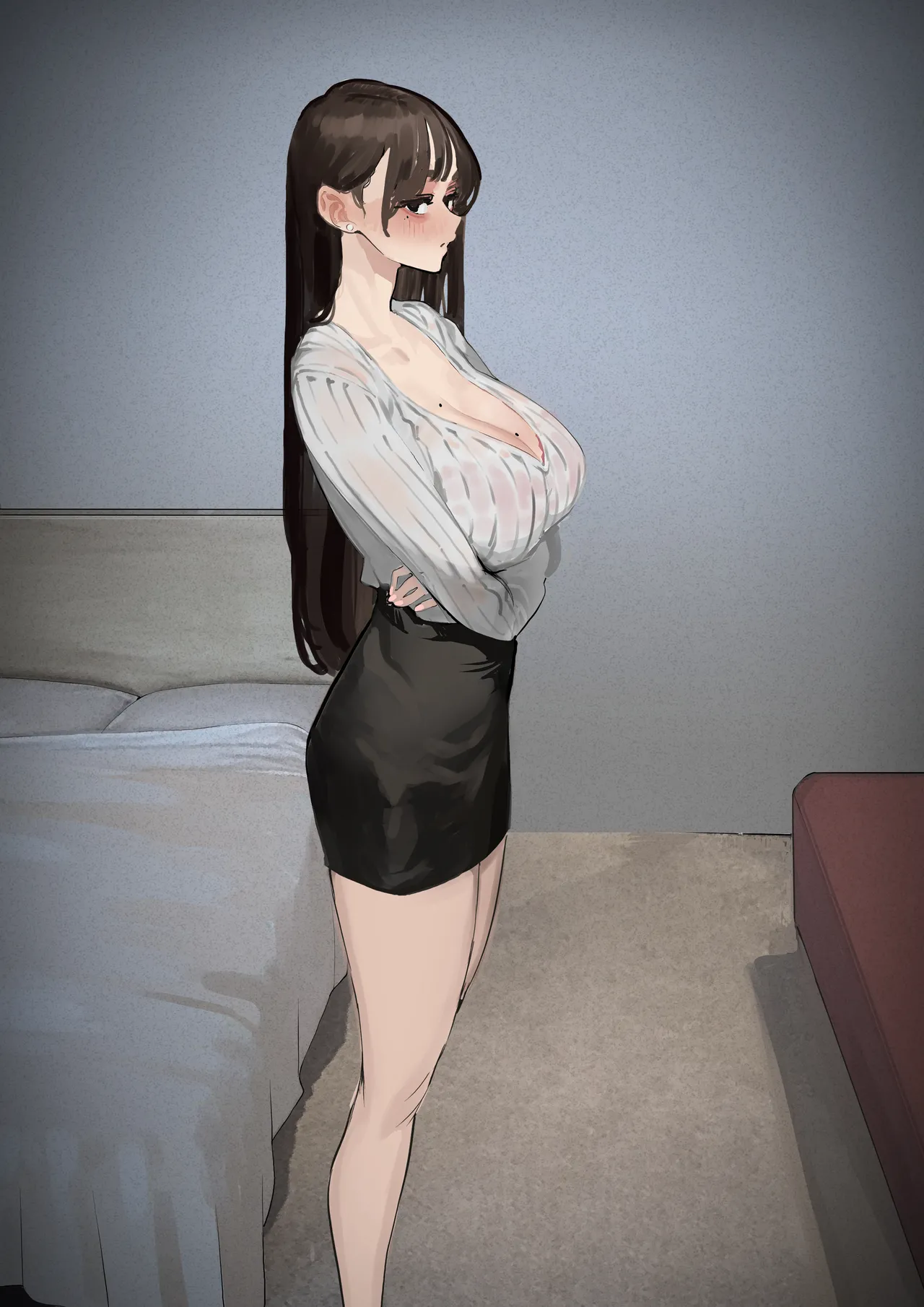 [September (Sanku)] Hamedori Ryuushutsu no Tsuma, Deepfake to Usobuku. 16eme image