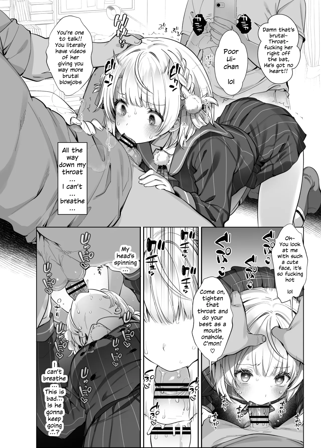 [French Letter (Fujisaki Hikari)] Idol Kamieshi Vtuber no Ero Uraaka Katsudou 2 | Idol Goddess Artist VTuber's Lewd Secret Account Activities 2 (Shigure Ui) [English] [White Witch] [Digital] numero di immagine  14