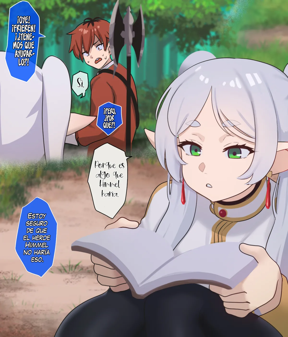 [Punpunn] Fern NTR 1 y 2 (Sousou no Frieren) [ReisZzz] [Spanish] Bildnummer 6