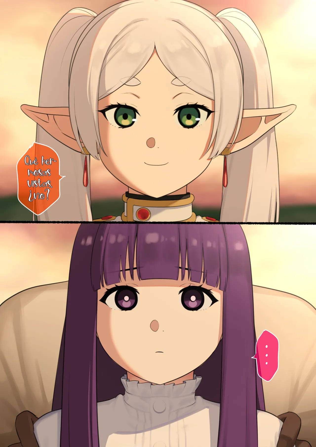 [Punpunn] Fern NTR 1 y 2 (Sousou no Frieren) [ReisZzz] [Spanish] Bildnummer 49