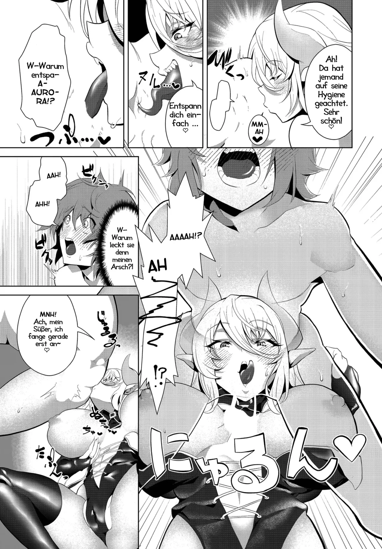 [Iwahoshi] Shin Kome Boukensha, Kakushi Boss ni Deau!? I Der Anfänger und der Sukkuboss (Dungeon Kouryaku wa SEX de!! Vol.15) [German] [Haigen] [Digital] numero di immagine  11