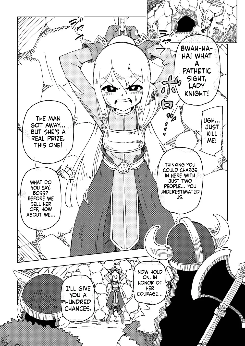 [Arimuland (Ari and Mura)] Reizoku Musume Fukutsu no Onna Kenshi image number 6