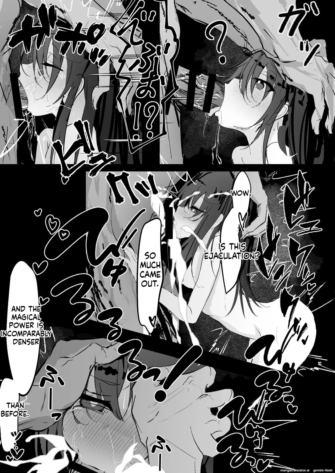 [Hatome Honpo] Mahou Shoujo ga Iroiro to Hidoi Me ni Au Ohanashi (English) (MTL) image number 32