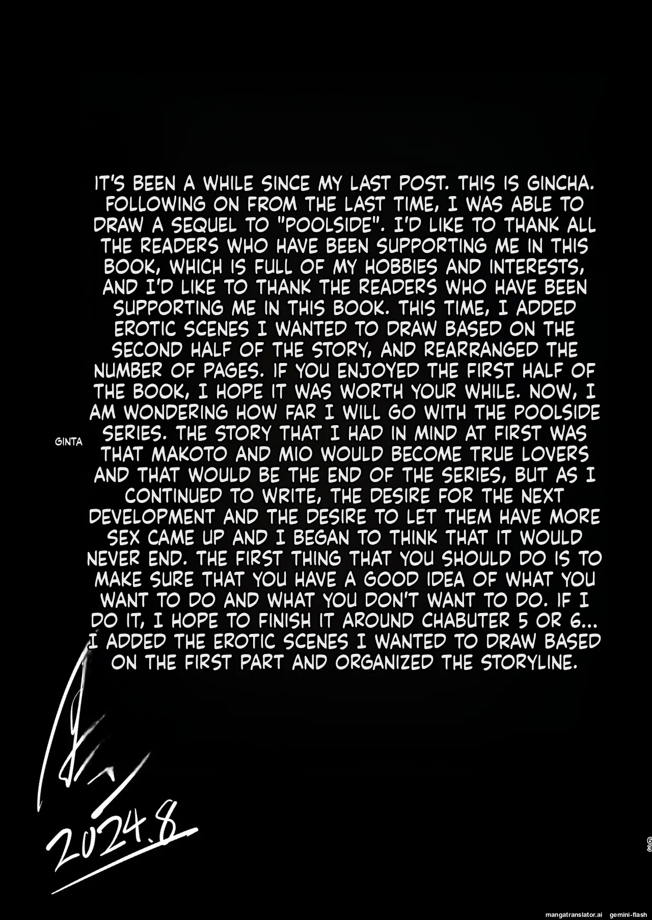 [Ginchaya (Gincha)] Poolside: Chapter 3 [English] [MTL] [Digital] image number 64