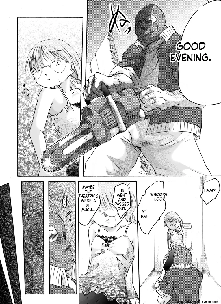 [Nightmare Express -Akumu no Takuhaibin-] Yokubou Kaiki - Kaiki!? Kyuukousha no Youmuin san (English) (MTL) image number 37