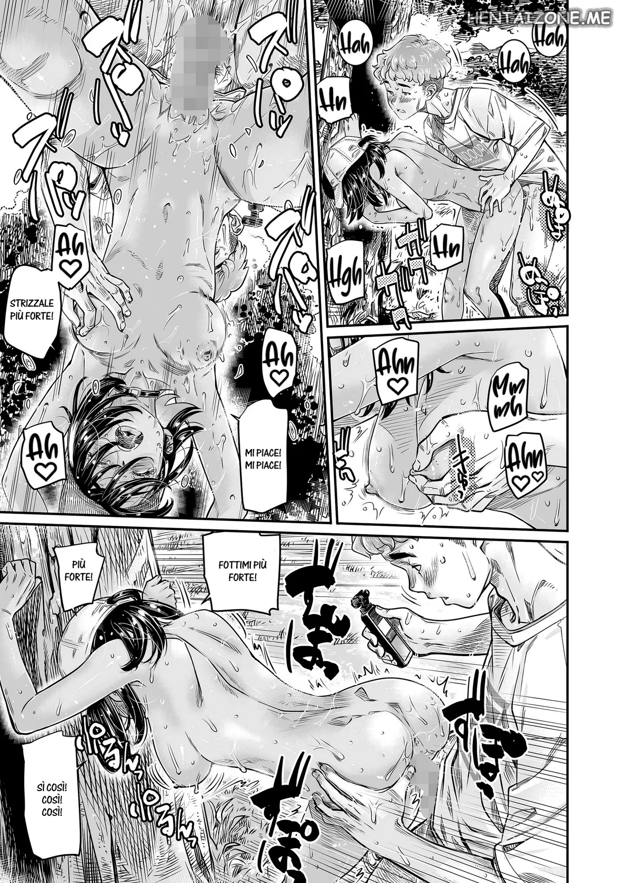 [Burning Shimai (MARUTA)] Hiyake no Zenra Girl wa, Doutei o Sotsugyou shita bakari no Senpai ni Hamedori saseru | Alla Mia Ragazza Piace il Nudismo [Italian] [Digital] 24eme image