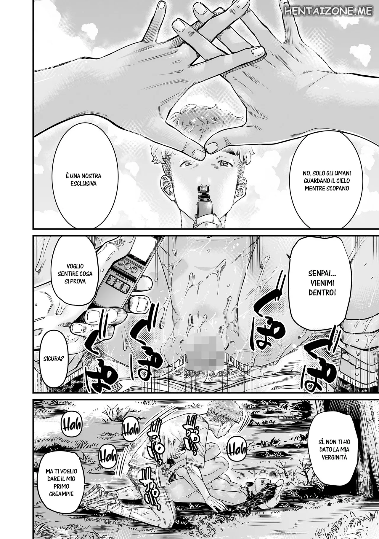 [Burning Shimai (MARUTA)] Hiyake no Zenra Girl wa, Doutei o Sotsugyou shita bakari no Senpai ni Hamedori saseru | Alla Mia Ragazza Piace il Nudismo [Italian] [Digital] 27eme image