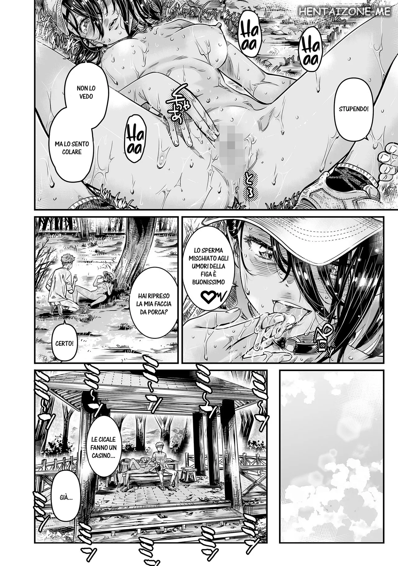 [Burning Shimai (MARUTA)] Hiyake no Zenra Girl wa, Doutei o Sotsugyou shita bakari no Senpai ni Hamedori saseru | Alla Mia Ragazza Piace il Nudismo [Italian] [Digital] 29eme image