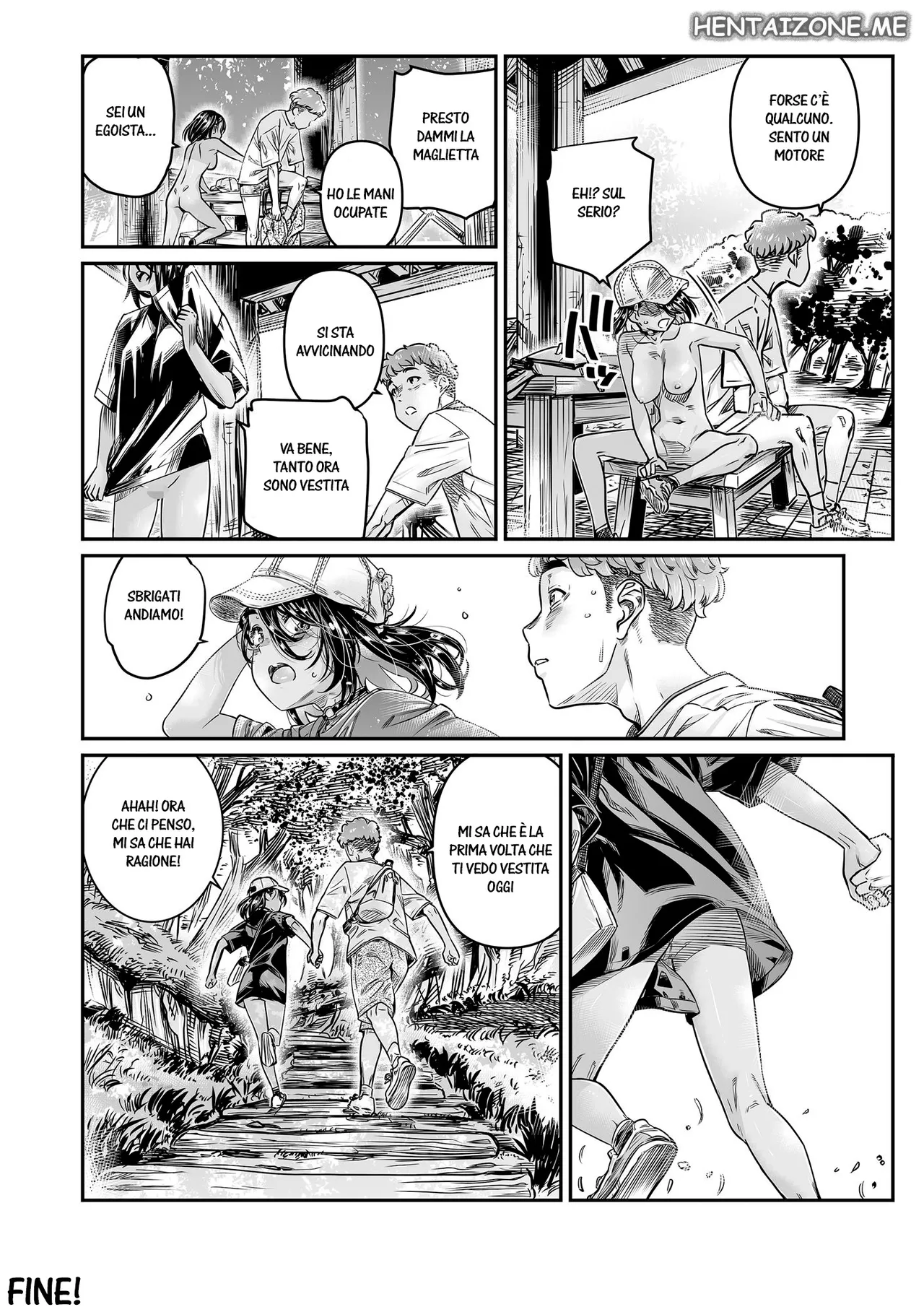 [Burning Shimai (MARUTA)] Hiyake no Zenra Girl wa, Doutei o Sotsugyou shita bakari no Senpai ni Hamedori saseru | Alla Mia Ragazza Piace il Nudismo [Italian] [Digital] 31eme image