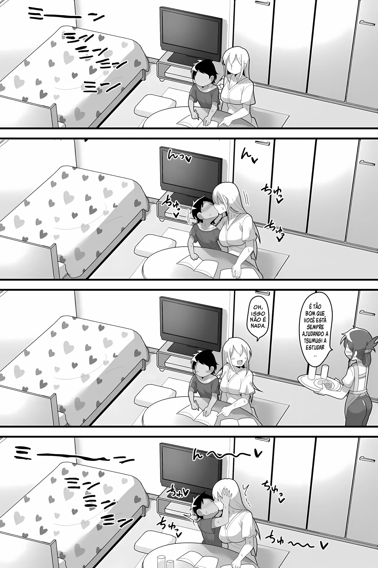 [Dakkoku Jiro] Daisuki na Kinjo no Yasashii Onee-chan ga Futanari datte node Senyou Onaho ni Narimashita [Portuguese-BR] [Upscale] Bildnummer 30