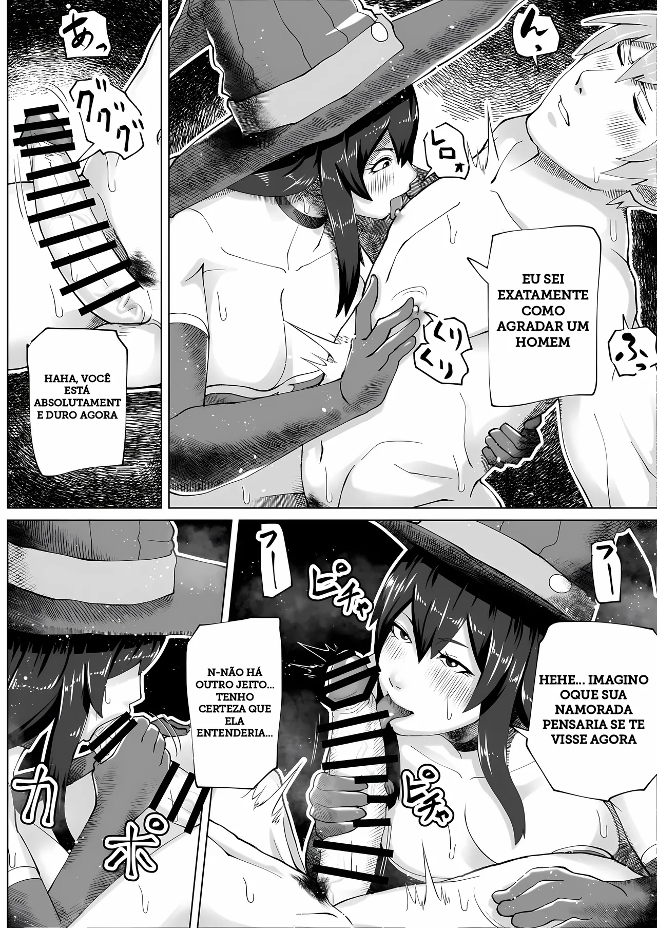 [Bekobeko] Futanari Majo no Mori [Portuguese-BR] [Upscale] 8eme image