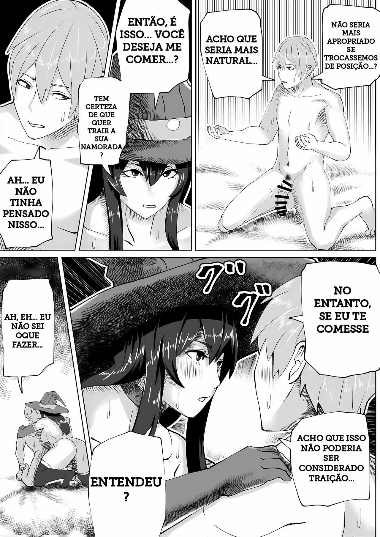 [Bekobeko] Futanari Majo no Mori [Portuguese-BR] [Upscale] 17eme image