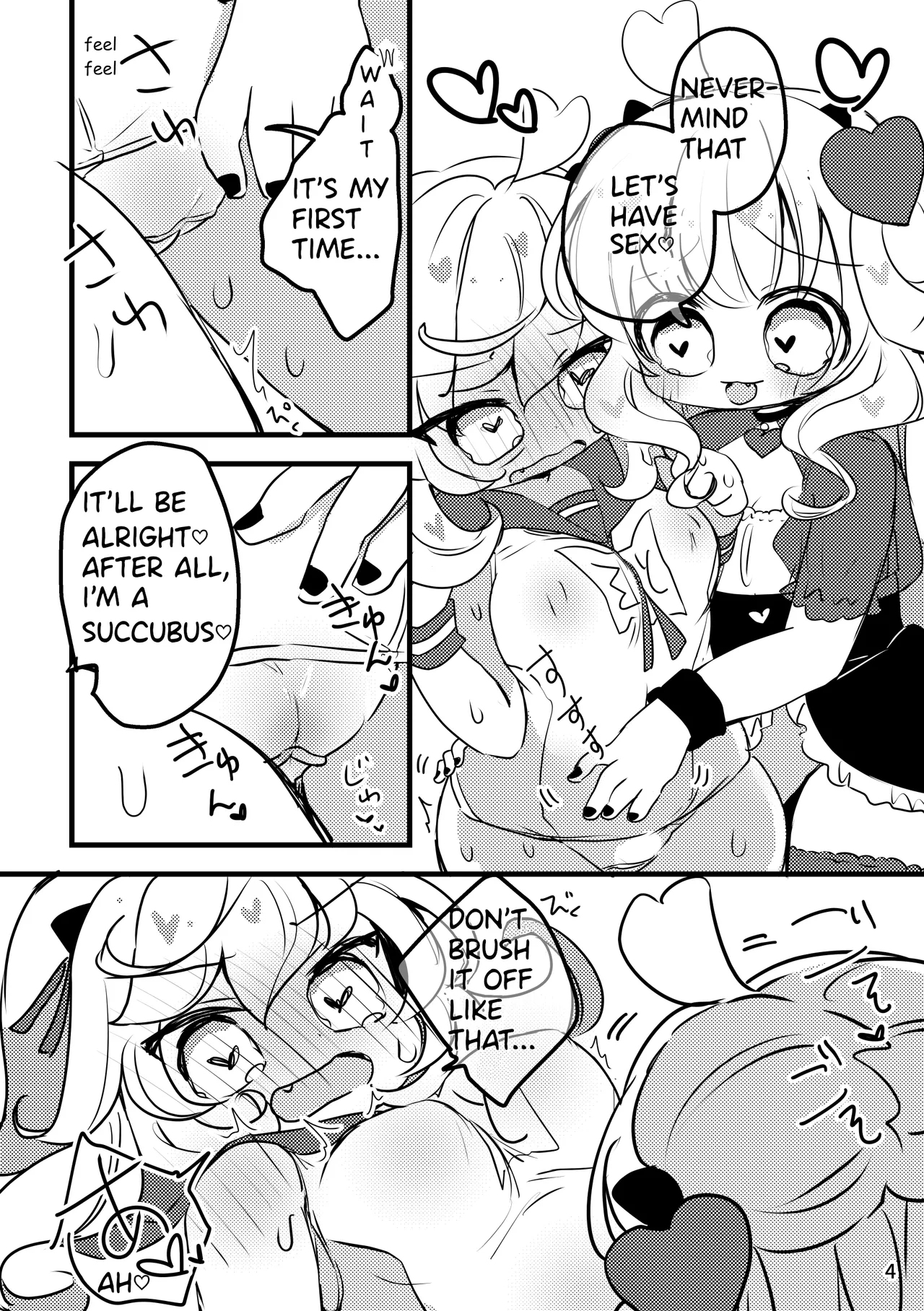 [Haimitsutou (Yukimochi)] Melty Salty Hajimete no | Melty And Salty's First Time [Digital] [English] 이미지 번호 5