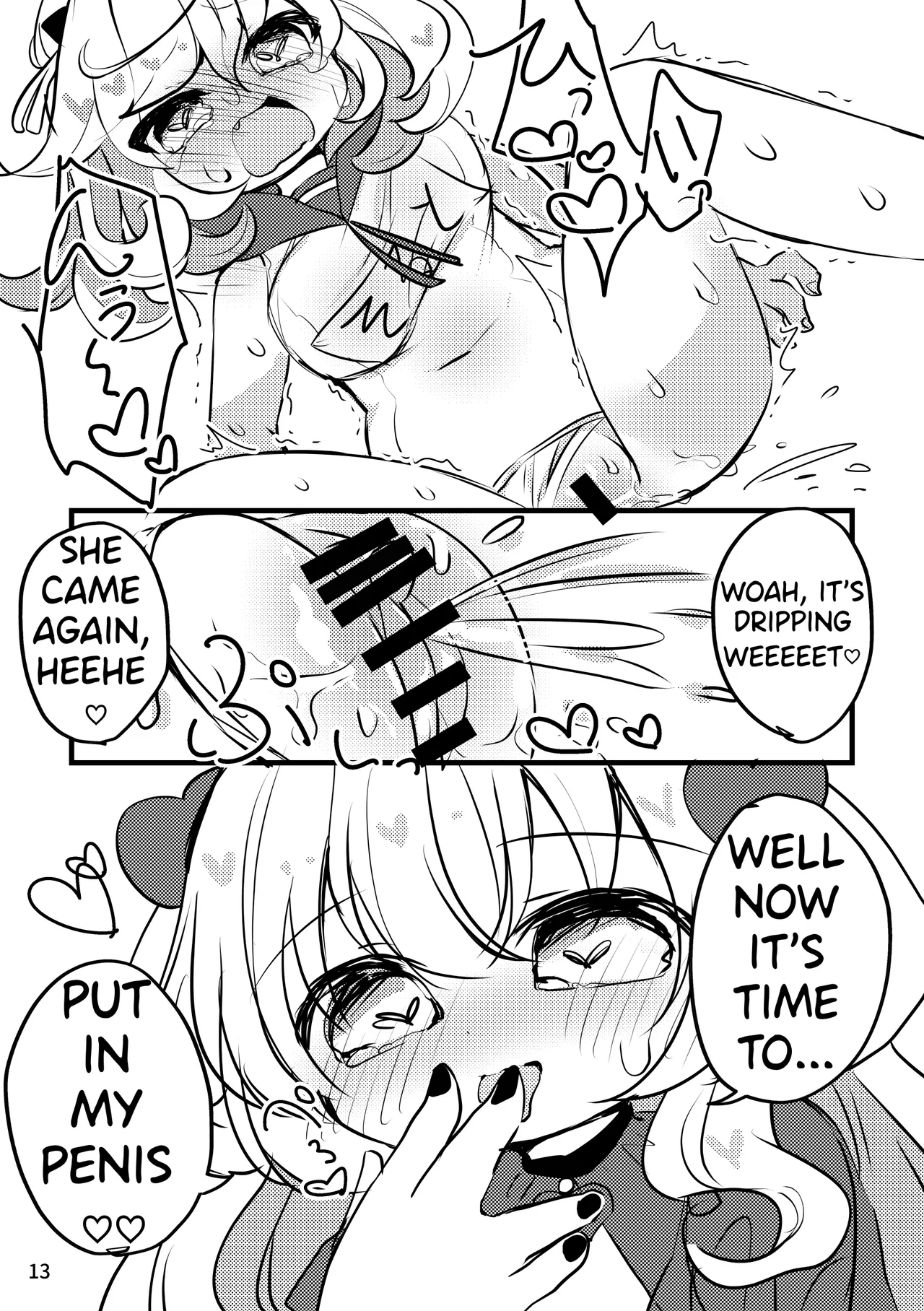 [Haimitsutou (Yukimochi)] Melty Salty Hajimete no | Melty And Salty's First Time [Digital] [English] 이미지 번호 14