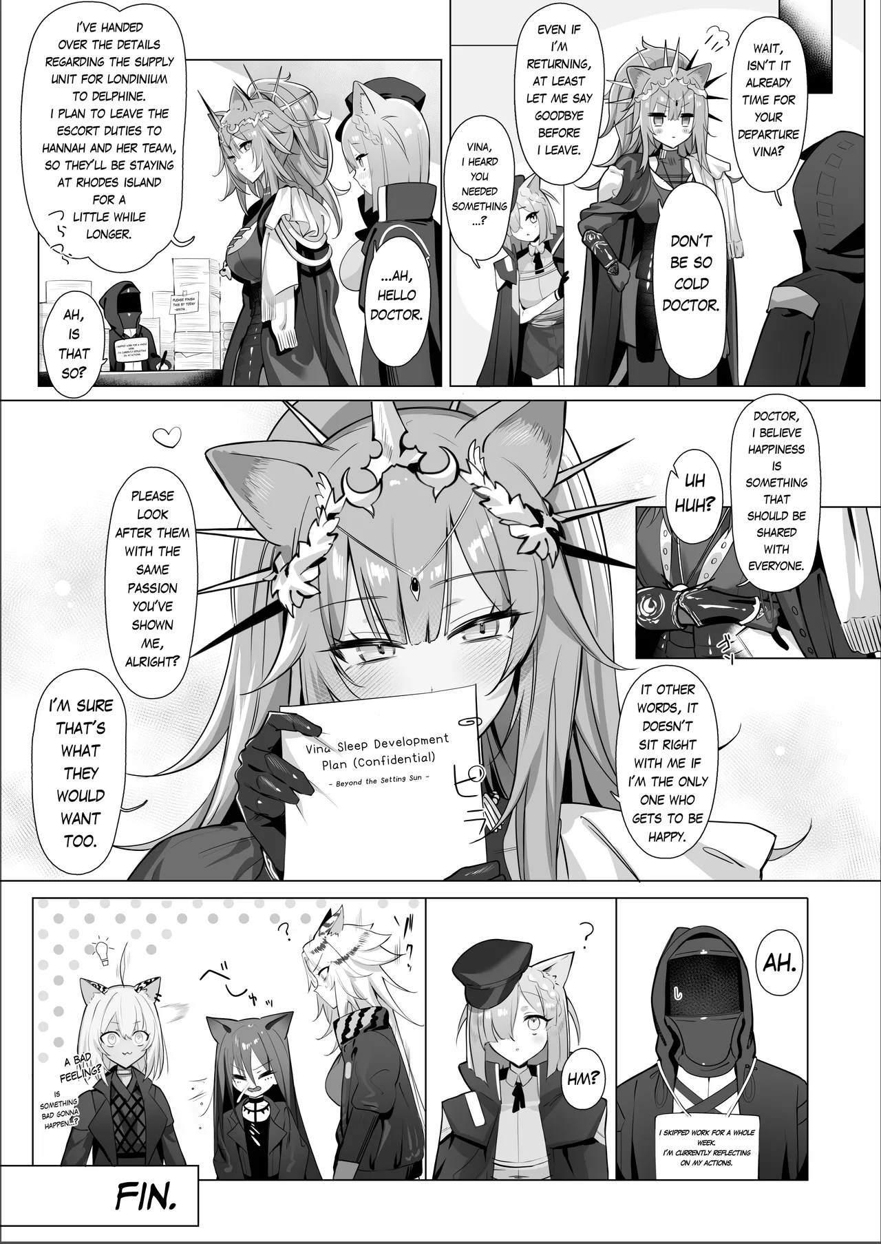 [Neko no Youchuu Kansatsukai (Neko no Youchuu)] Shishi no Neru Aida ni... | While the lion sleeps... (Arknights) [English] [RagsSgar_Translations] [Decensored] [Digital] 이미지 번호 40