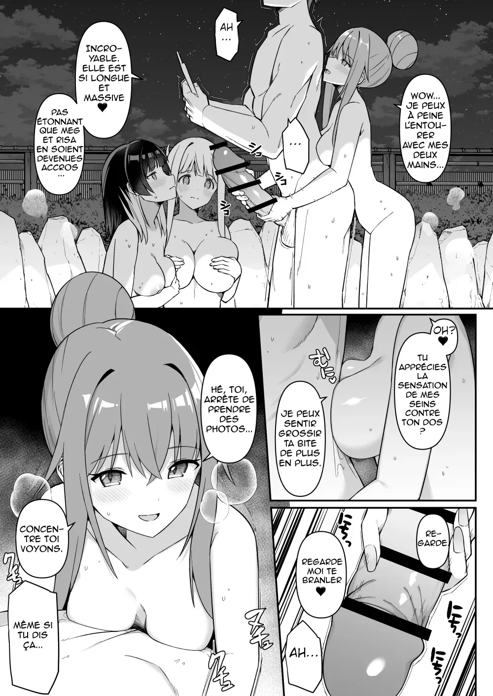 [HeartBreak (Itose Ikuto) ] Shuugaku Ryokou de Onsen Ryokan ni Kita Gal, Nakai no Dekachinpo de Wakarase Zecchou 2 | En voyage scolaire à l’auberge, des amies rencontrent un puceau à gros bite 2 [French] [Shiru10] 이미지 번호 14