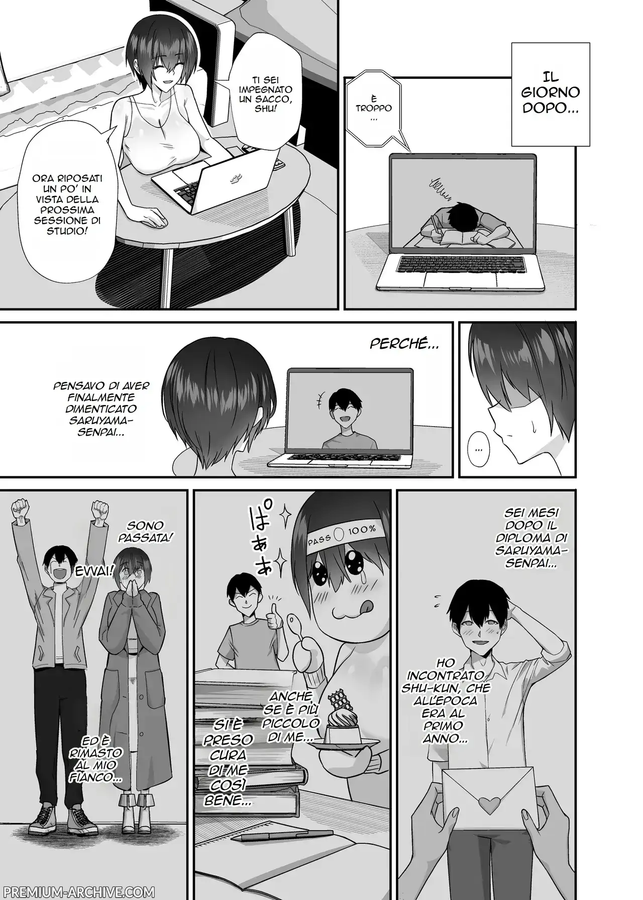 [Zenjidou Shimoneta Seizou Machine (Chinetsu)] Ibitsu Seiso na Yowa Ki Kanojo Gouin Motokare ni Netorareru... | Una ragazza pura ma infedele [Italian] Bildnummer 9