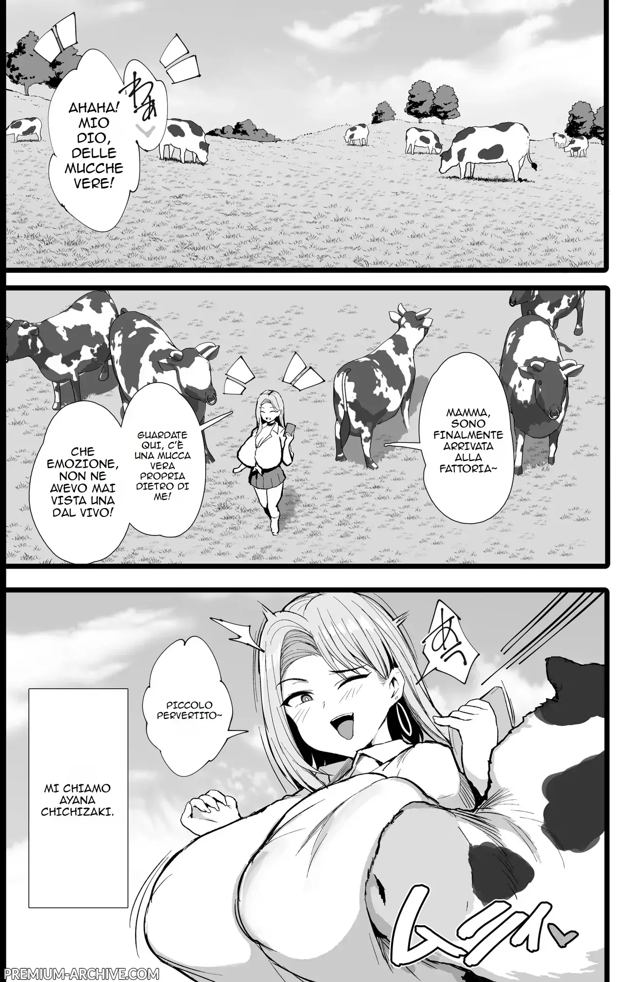 [Jack to Nicholson (NoriPachi)] Hajimete no Tanetsuke Sakunyuu Taiken | Prima esperienza di accoppiamento e mungitura [Italian] Bildnummer 3